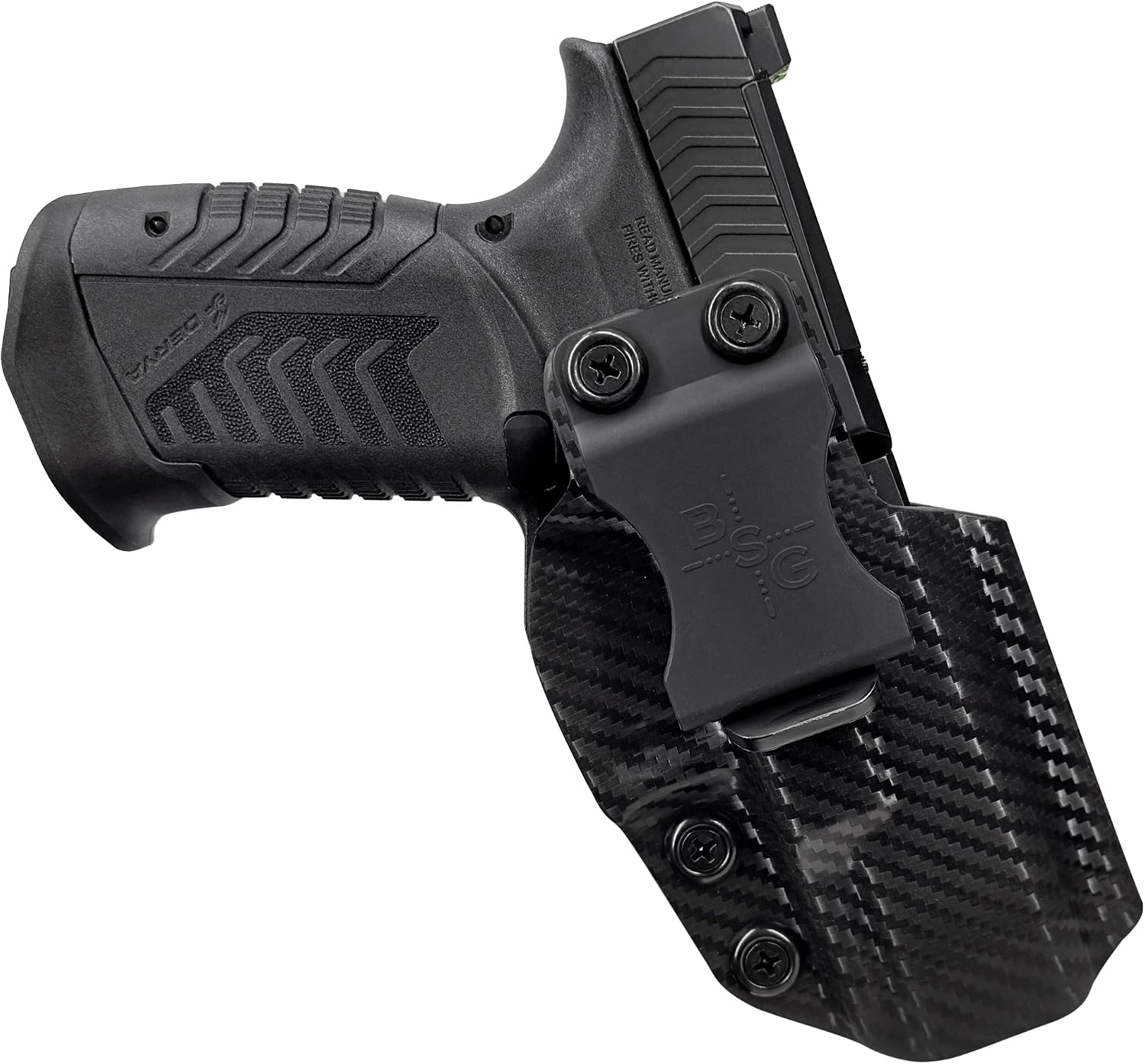 Black Scorpion Outdoor Gear IWB Sweat Guard Holster fits RIA Derya DY9
