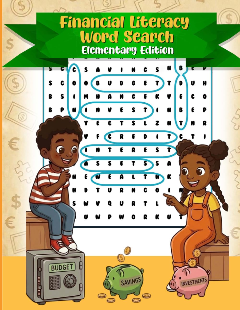 Financial Literacy Word Search: Elementary Edition