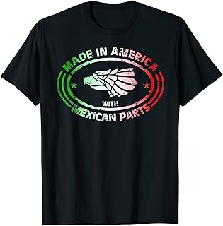 Made in America with Mexican Parts, American Pride Shirt
