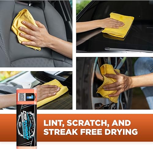 Miniatura 4 de Paño de gamuza para el secado del coche, toalla Shammy para la limpieza, toalla de secado de la ventana del coche, PVA, no toallas de microfibra