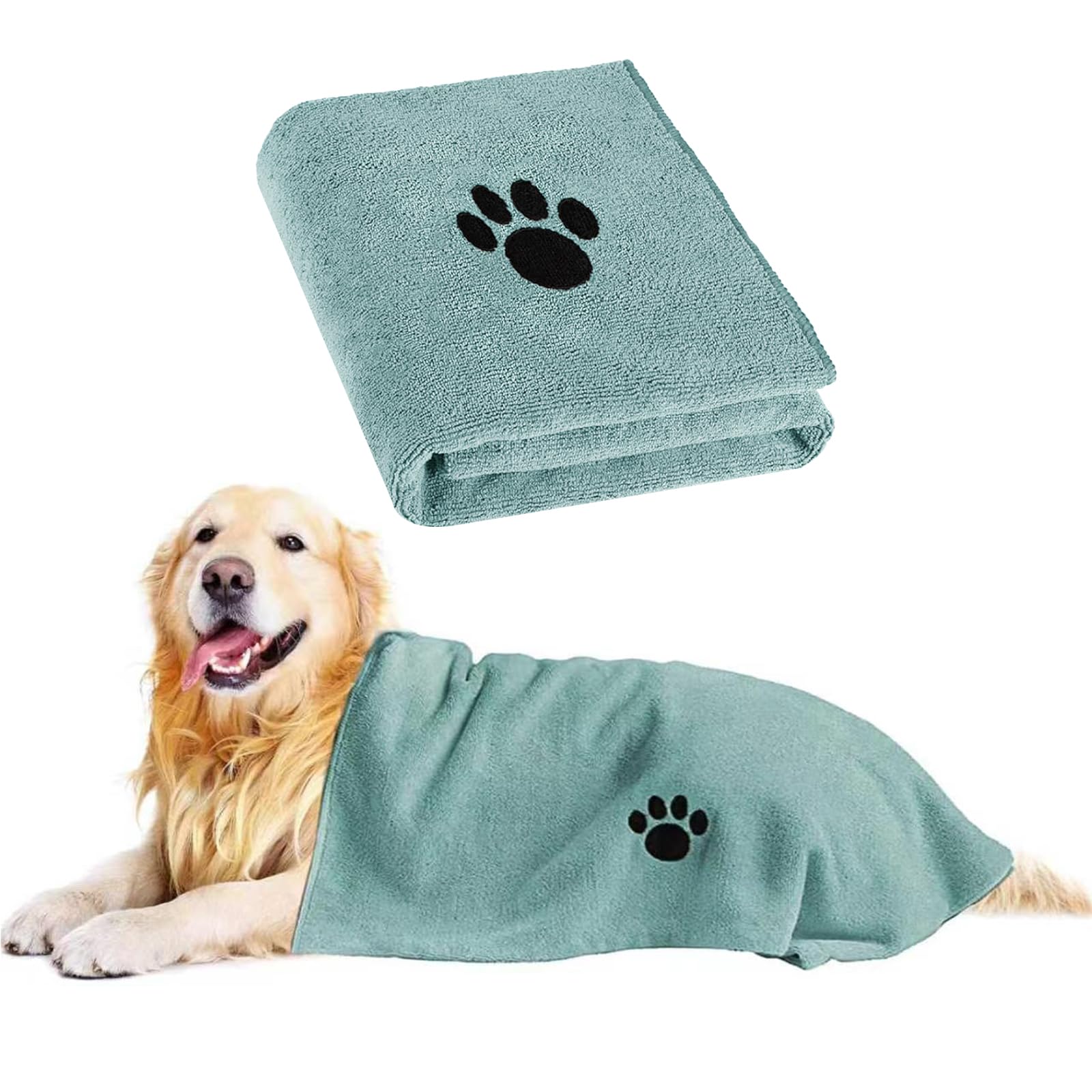 Super Absorbent Dog Towels - Quick Drying! -9