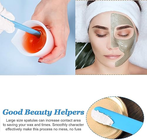 Miniatura 5 de Juego de 6 espátulas de silicona para tarros, juego de espátulas de crema para pasteles, antiadherentes, resistentes al calor, espátulas de