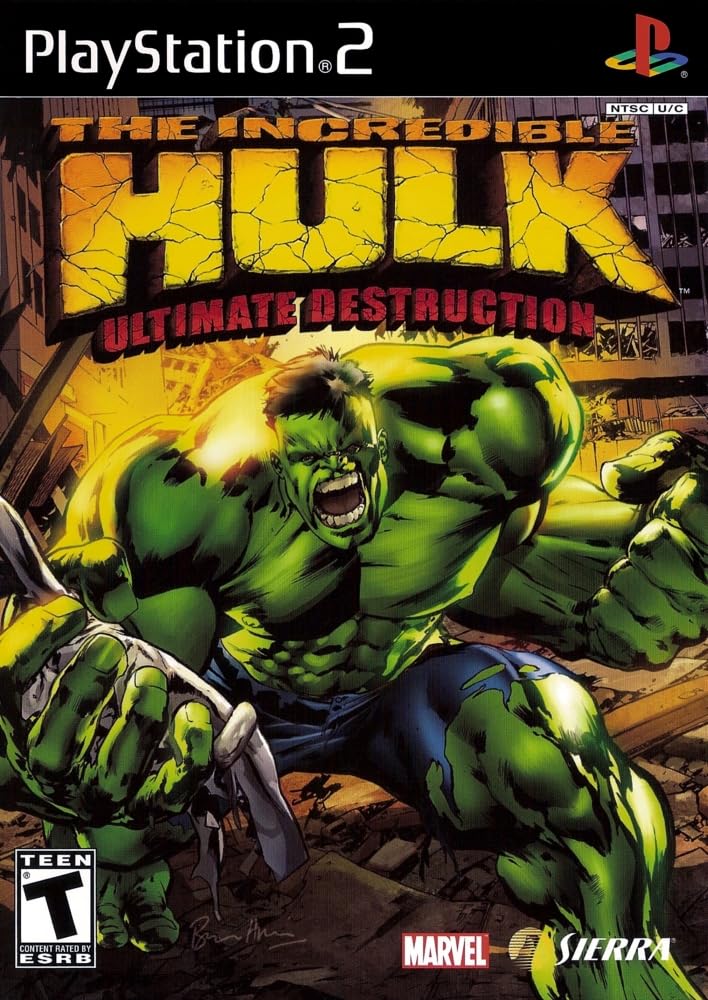 Démo PlayStation 2 The Incredible Hulk Ultimate Destruction - Version Promo, Comme Neuf