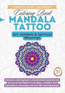 Mandala Tattoo: Art, Symbols, and Meanings over 200 Designs