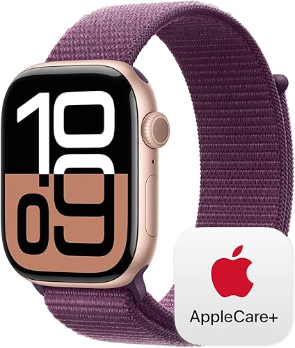Miniatura 59 de Apple Watch Series 10 [GPS + Celular 46mm] con caja de titanio dorado con bucle milanés dorado - M/L. Rastreador de fitness, aplicación ECG, Caja de