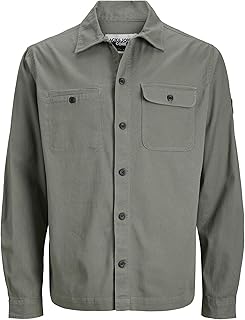 JCOCLASSIC BEN TWILL OVERSHIRT LS JNR Gömlek Erkek çocuk