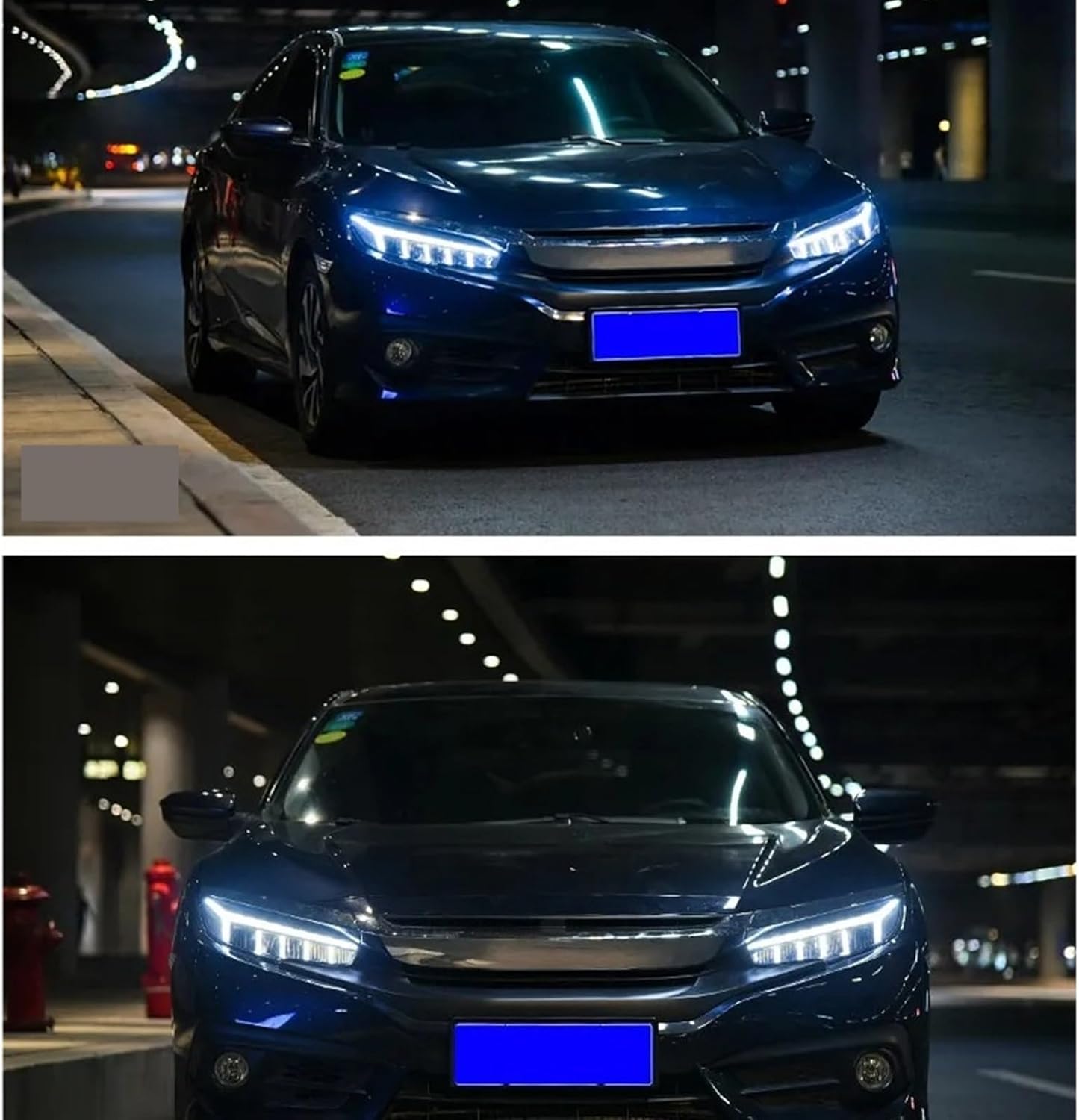 Car Styling Compatible For Civic Headlights 2016-2018 All LED Headlight DRL Dynamic Signal Hid Head Lamp Bi Xenon Beam Auto Accessories