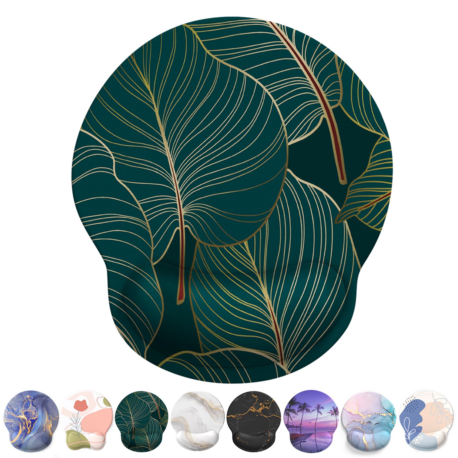 Tapis De Souris Gaming Tapis De Souris Repose Poignet Ergonomique Ultra Fin Rose Tapis Souris Noir