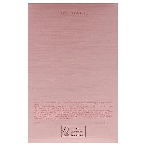 Miniatura 7 de BVLGARI Rose Goldea para mujer Eau de Parfum Spray, 3.04 onzas, Multi