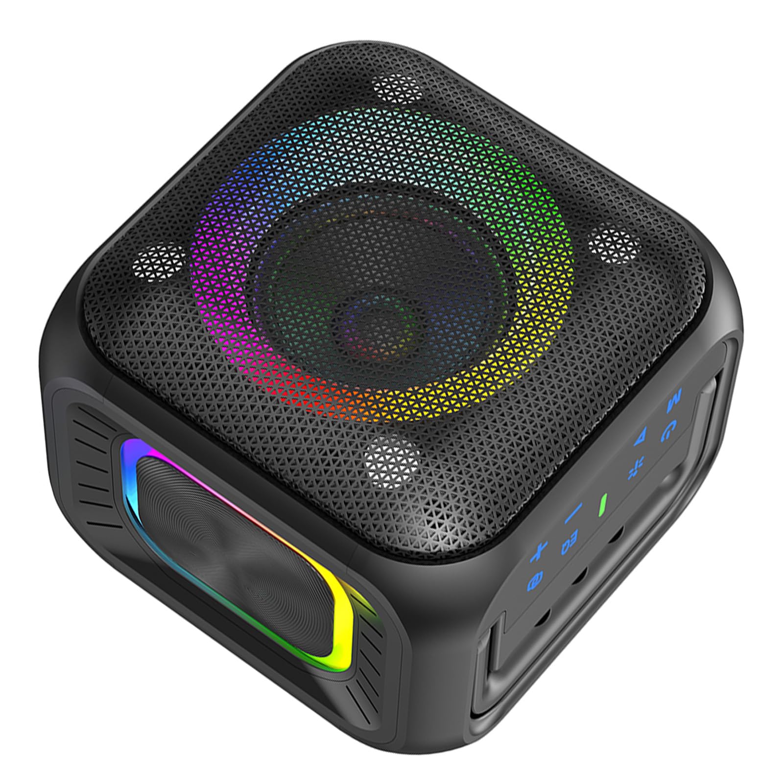 Cassa Portatile Wireless 30W BT 5.4 con Luci RGB, 6000mAh, per