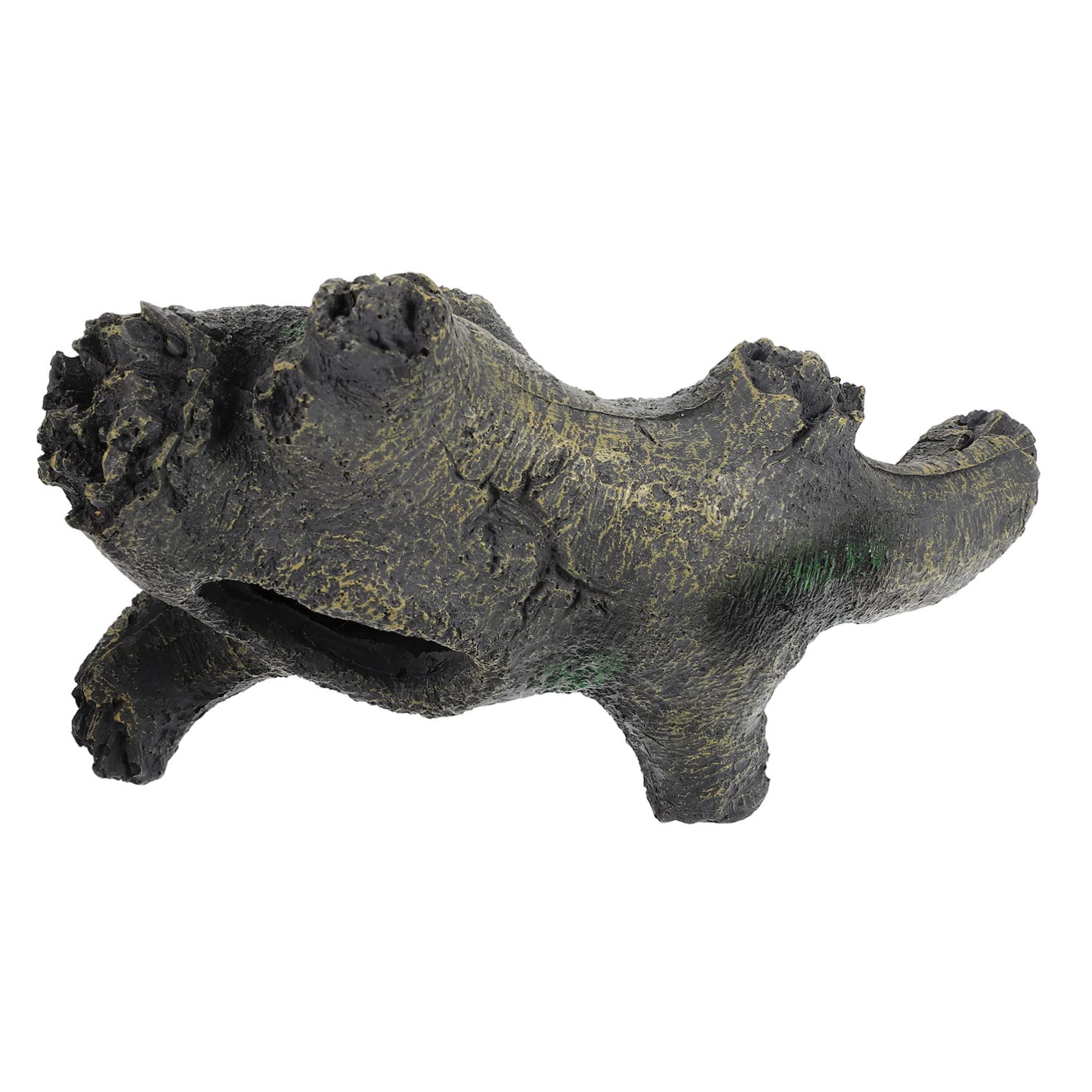 Mipcase Reptile Hideout Cave for Turtle and Lizard Habitat Shelter Natural Look Decor for Reptile Tanks High End Material Easy to Use for Hiding Spaces