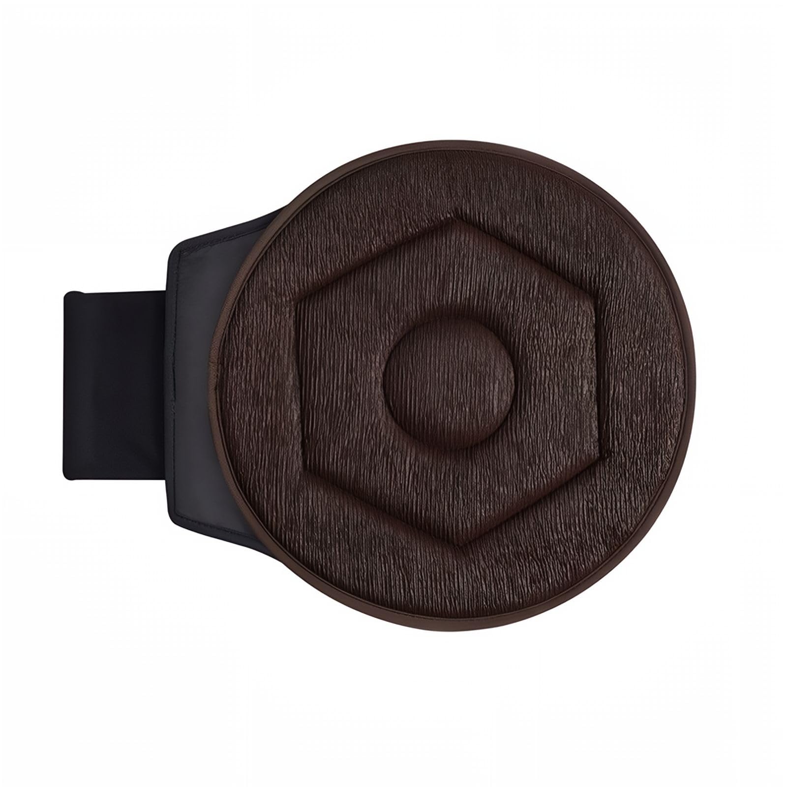 QIZUN Car Seat Swivel Cushion Memory Foam Fit for Mercedes Benz GLB X247 AMG 35 4MATIC 2020-2022, Rotating Auto Chair Pad Ergonomic Mobility Transfer Pad, rhombus