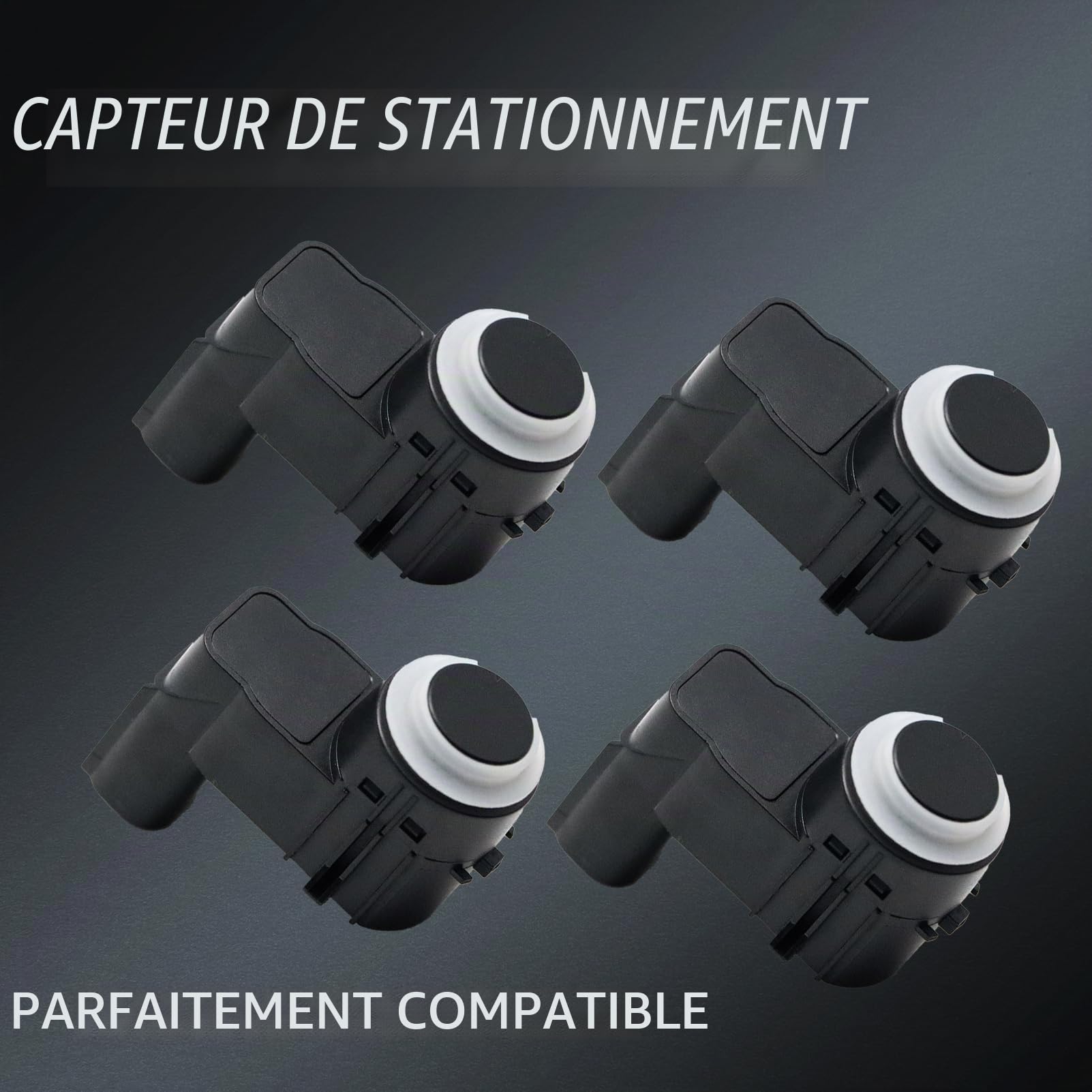 6590JE Lot de 4 capteurs de stationnement PDC 9677782977 pour 3008 5008 C3 DS3 9677783277