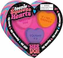 syowt　love+happiness Amazon.com: Schylling NeeDoh Teenie Squeeze Hearts