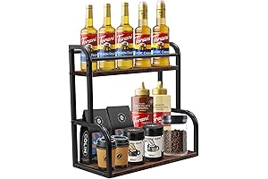 Coffee Station Organizer Shelf