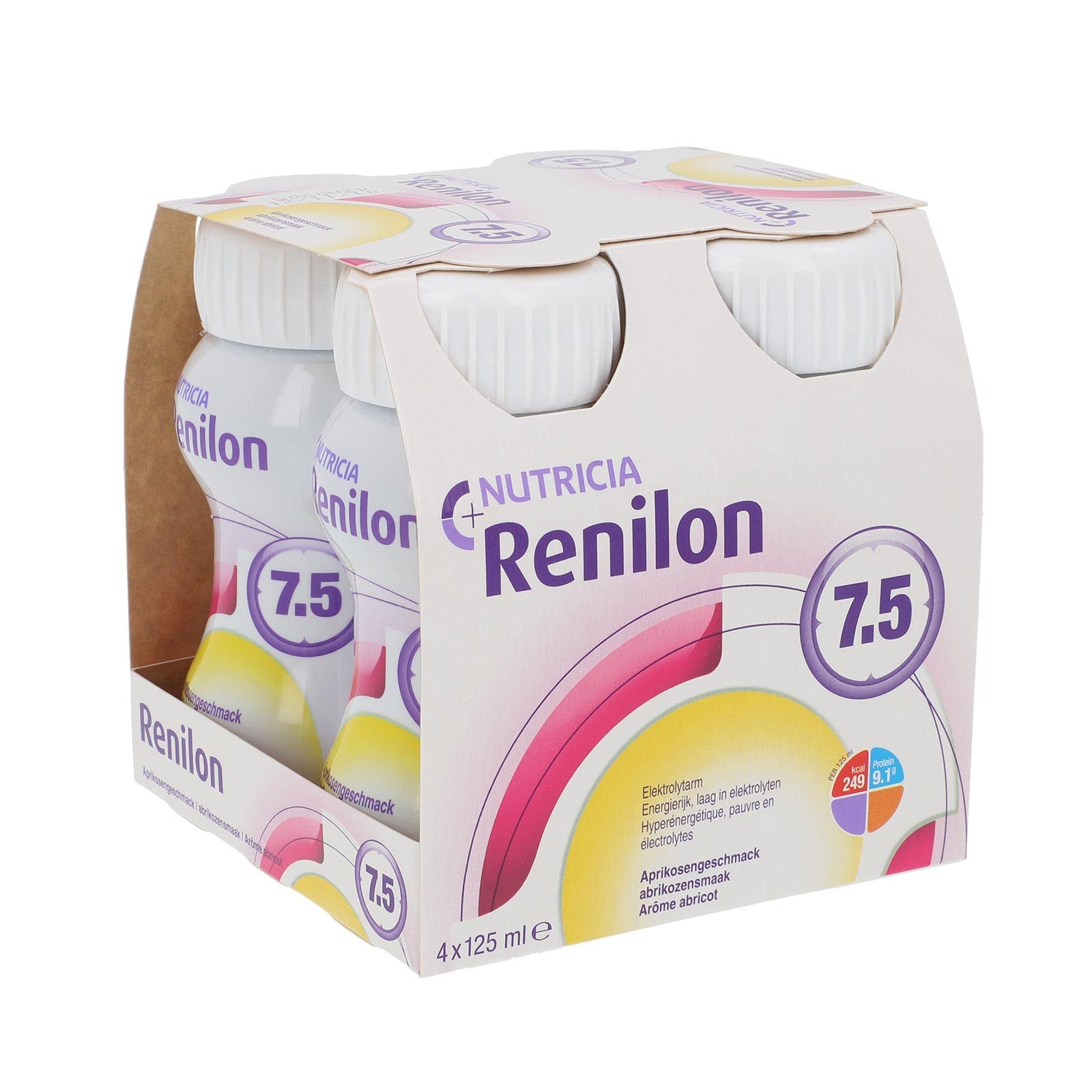 Renilon 7.5 Aprikosengeschmack Flüssig – 6×4×125 ml
