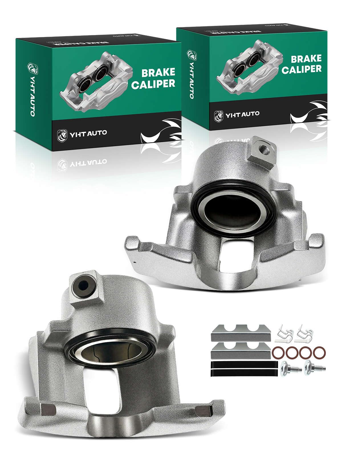 きゃべ Amazon.com: YHTAUTO Front Disc Brake Calipers without Bracket