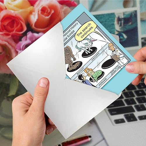 Miniatura 5 de NobleWorks - Divertida tarjeta del Día de la Madre con sobre, saludo de dibujos animados, regalo de papelería para mamá, artículos raros (Rare