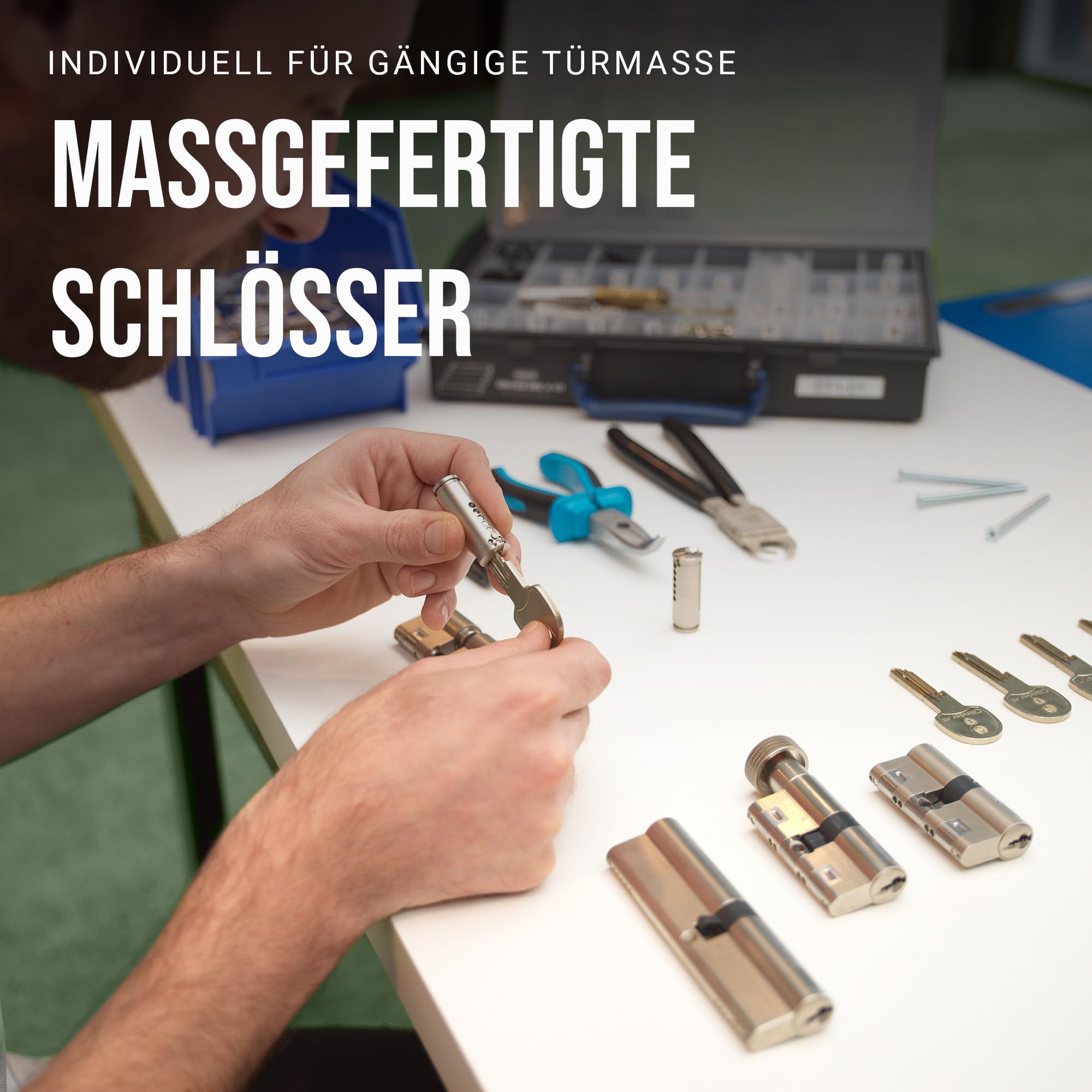 Vesper Extreme SKG3*** - Schließzylinder gleichschließend konfigurierbar - 1–4 Zylinder individuell zusammenstellen - Profilzylinder Set mit gleichen Schlüsseln - Gleichschließende Zylinder