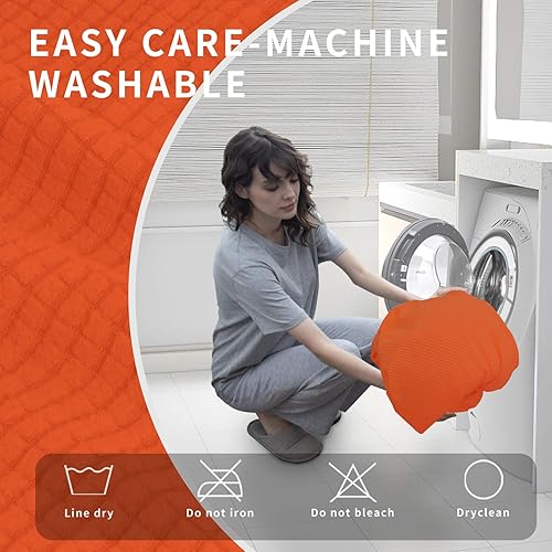 Miniatura 465 de Funda elástica para sofá reclinable de fácil colocación, Tela mezcla de poliéster Algodón, Arena