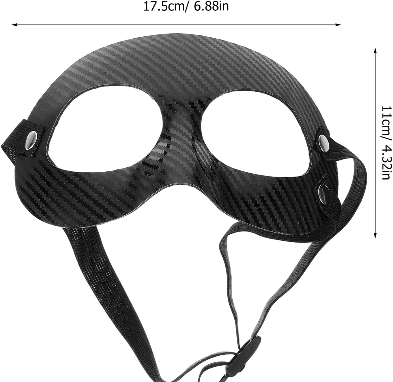 Abaodam Football and Basketball Sport Masks for Men and Women, Large Eye Cosplay Half Mask Props for Costume Party, Photography, Halloween, and Masquerade Events