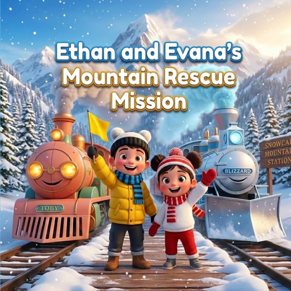 Ethan and Evana's Mountain Rescue Mission (Ethan and Evana's Train Adventures)
