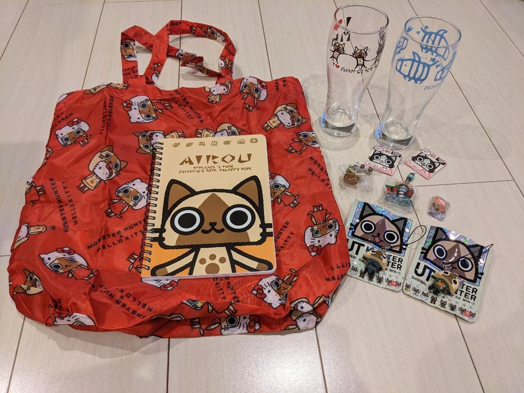 Amazon.co.jp: 懐かしのモンハングッズ まとめ売り アイルー・メラルー 