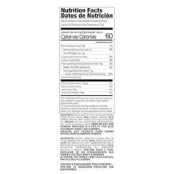Arcor Chocolate Filled Mints - Sweet, Delicious & Individually Wrapped Hard Candy from South America, Perfect for Parties, Events, and Everyday Treats - 5oz Bags (Pack of 6)