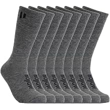 HOLLOW Alpaca Crew Socks for Men and Women, Moisture Wicking Alpaca Socks for Hiking, Running, Temperature Regulating