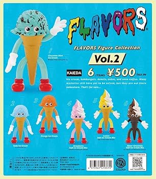 Amazon | ガチャガチャ FLAVORS フレーバーズ フィギュア