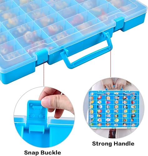 Miniatura 3 de Display Case Compatible with Disney Doorables Collectible Mini Figures/ for MGA Entertainment Miniverse. Toys Storage Organizer Container for Multi