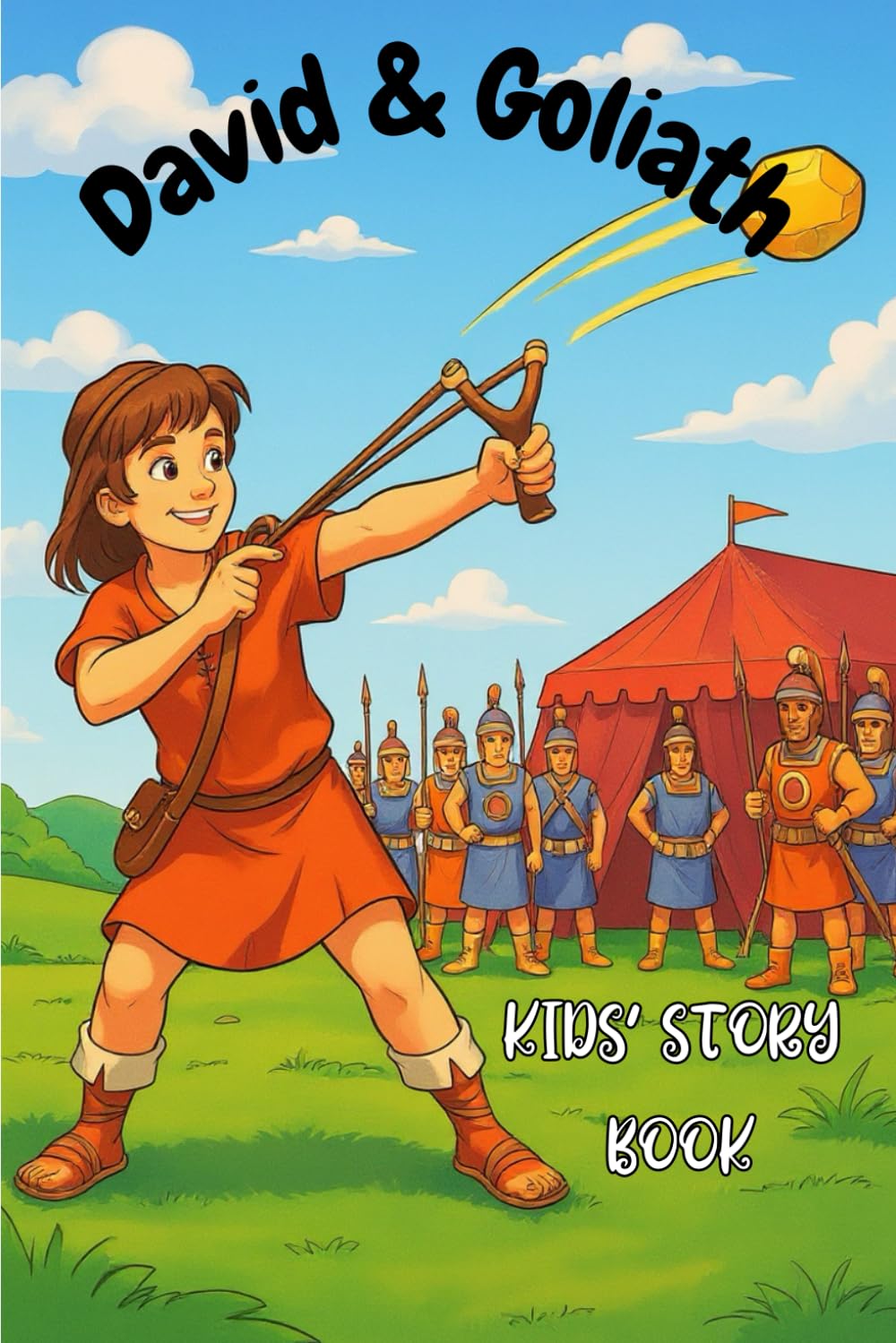 DAVID & GOLIATH STORY BOOK (LITTLE LEARNERS BIBLE STORIES & COLOURING BOOKS)