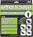 Mart Cobra USB Charger Cable for New 3DS XL/New 3DS/3DS XL/3DS/new 2DS XL/2DS/DS/DSi/GBA SP/DS Lite/Wii U Gamepad/PSP/Compatible 5 in 1 Nintendo 3DS Charger, Original Nintendo DS, Gameboy Advance SP