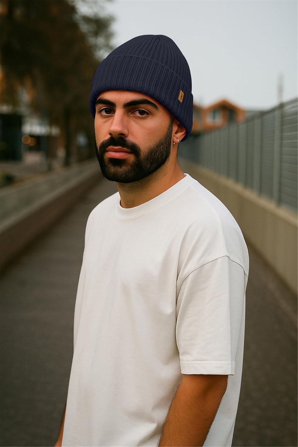 ATNKE Winter Beanie for Men Women, Unisex Thick Stocking Knit Cuffed Skull Cap Soft Warm Fleece Lined Ski Beanies Hat - Image 7