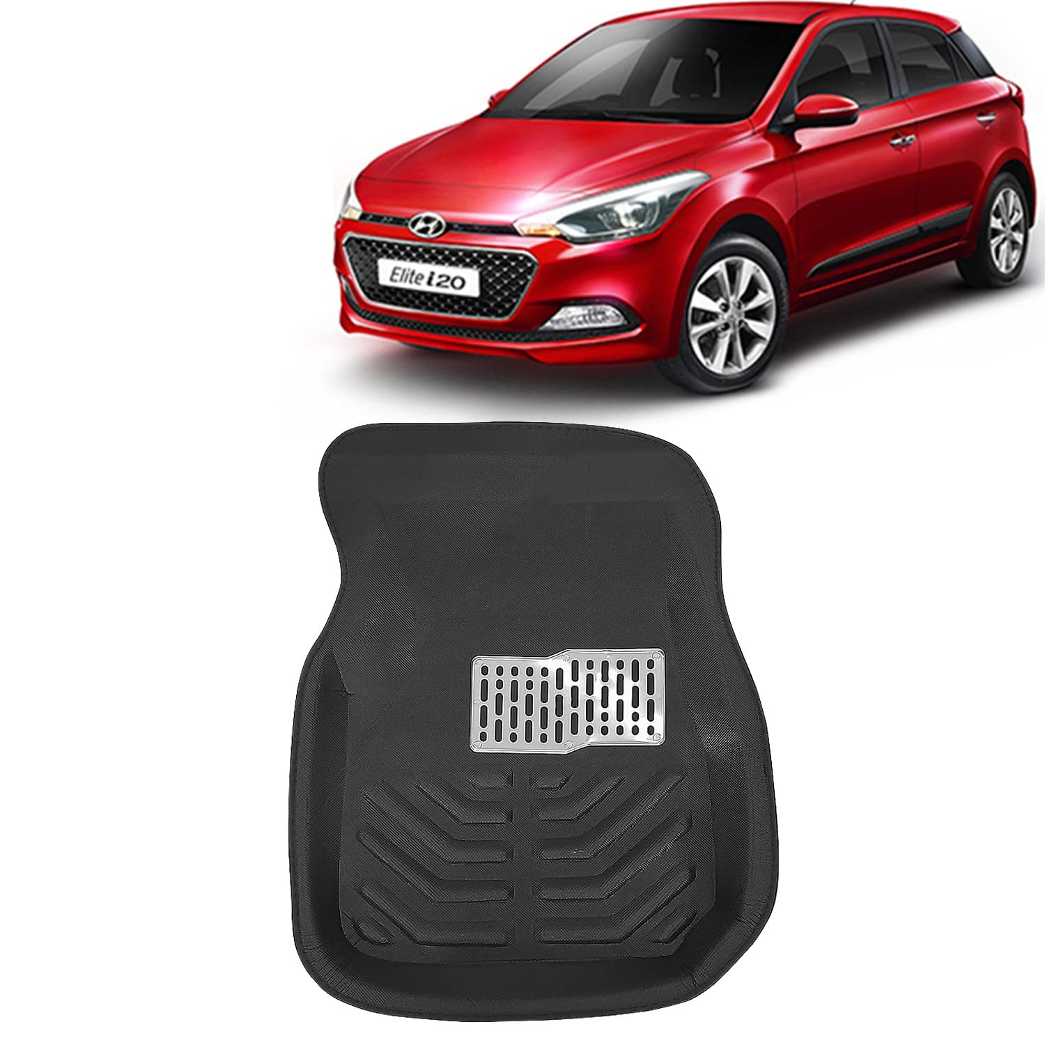 Kingsway 3D Car Floor Mats for Hyundai Elite I20, Model Year 2014