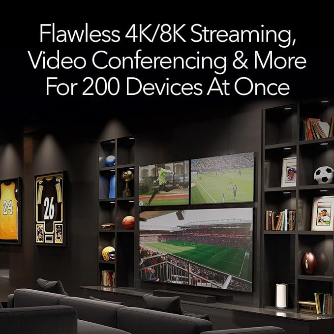 NETGEAR Orbi 970 Serie Quad-Band WiFi 7 Mesh Router + 2 Satélites miniatura 9