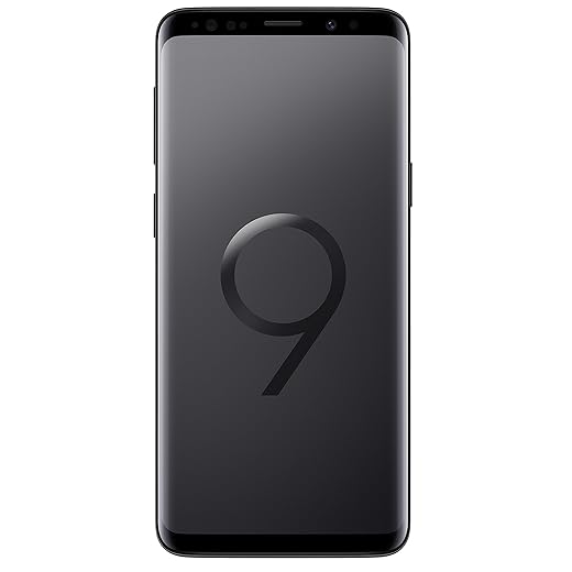 Samsung Galaxy S9 (SM-G960F/DS) 4GB / 64GB 5.8-inches LTE Dual SIM (GSM Only, No CDMA) Factory Unlocked - International Stock No Warranty (Midnight Black, Phone Only)