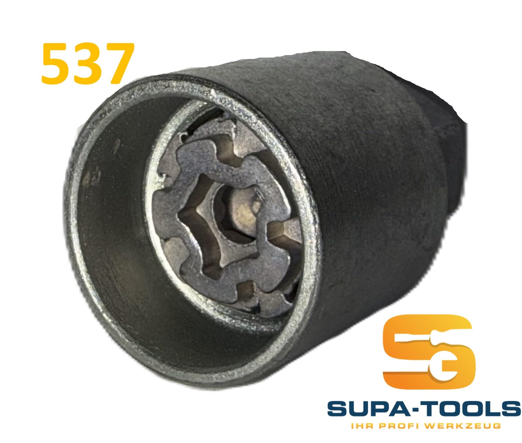 Supa-Tools Original VW OEM Felgenschloss 537 Code T für VW Nuss Felgenschlüssel Radsicherung