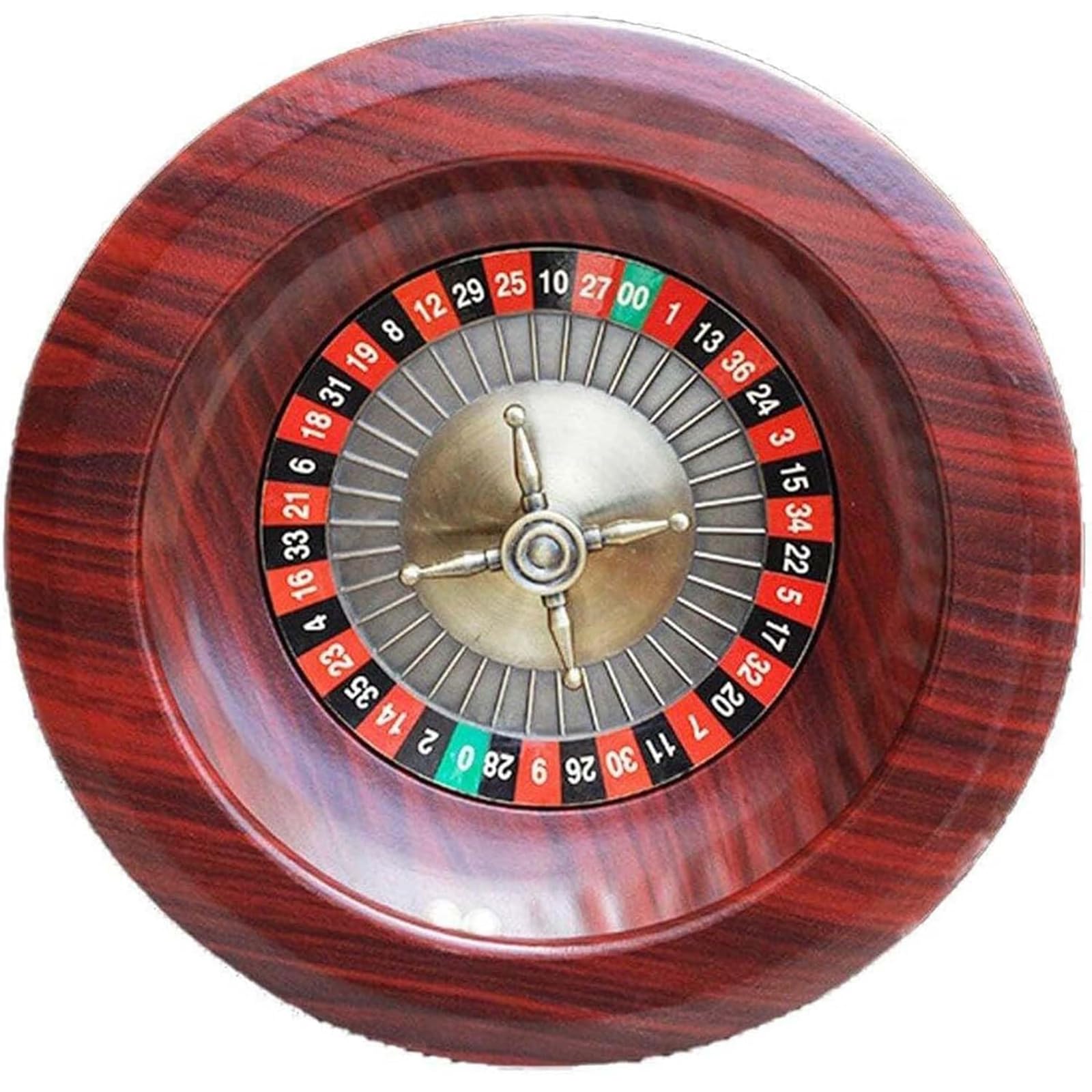 Générique Roulette De Jeu De Jeu De 12 Pouces Portable Roulette De Casino Roue De Paris en Bois Accessoires De Bureau Jeux De Table Occasionnels pour Une Soirée De Jeu Essentielle