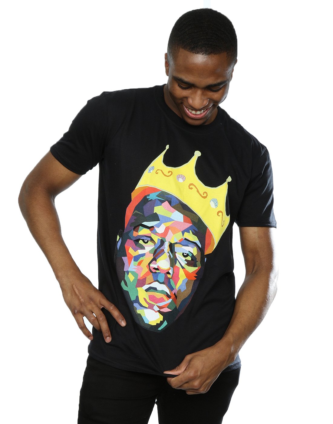 Notorious BIG Men's Biggie Crown T-Shirt