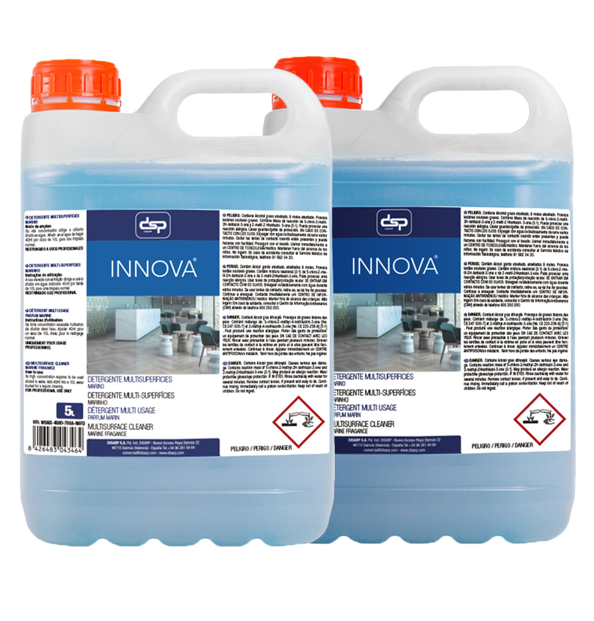 INNOVA DETERGENTE HIGIENIZANTE MULTISUPERFICIES PERFUME MARINO GARRAFA 5L (4)