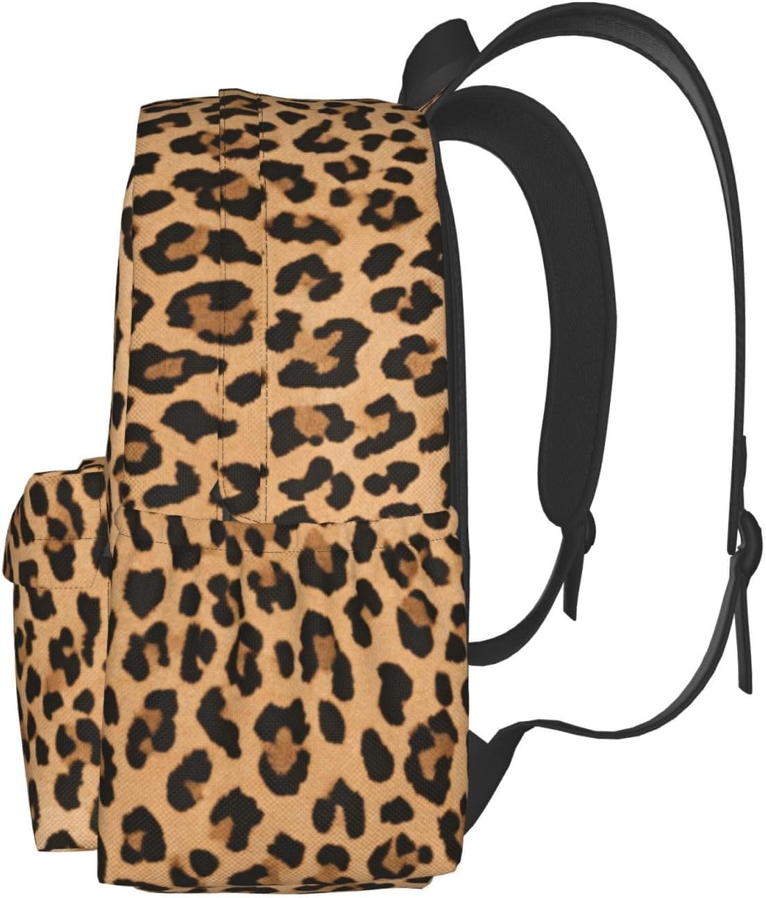 Leopard Print Laptop Backpack For Men Women, Cheetah Lightweight Daypack Bookbag For Daily Commutes Business Travel Hiking