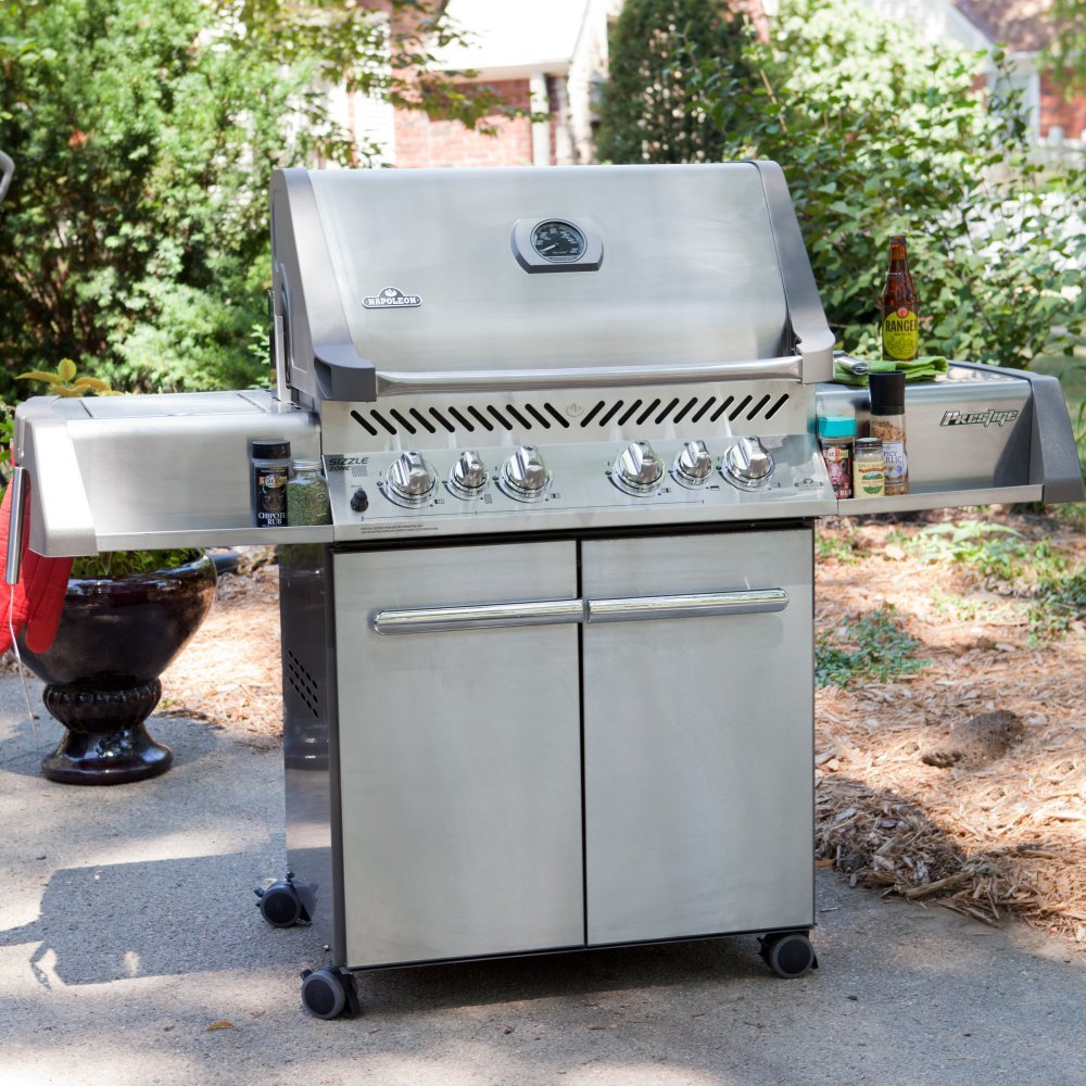 Buy Napoleon P500RSIBNSS Prestige Natural Grill with Rear and Side