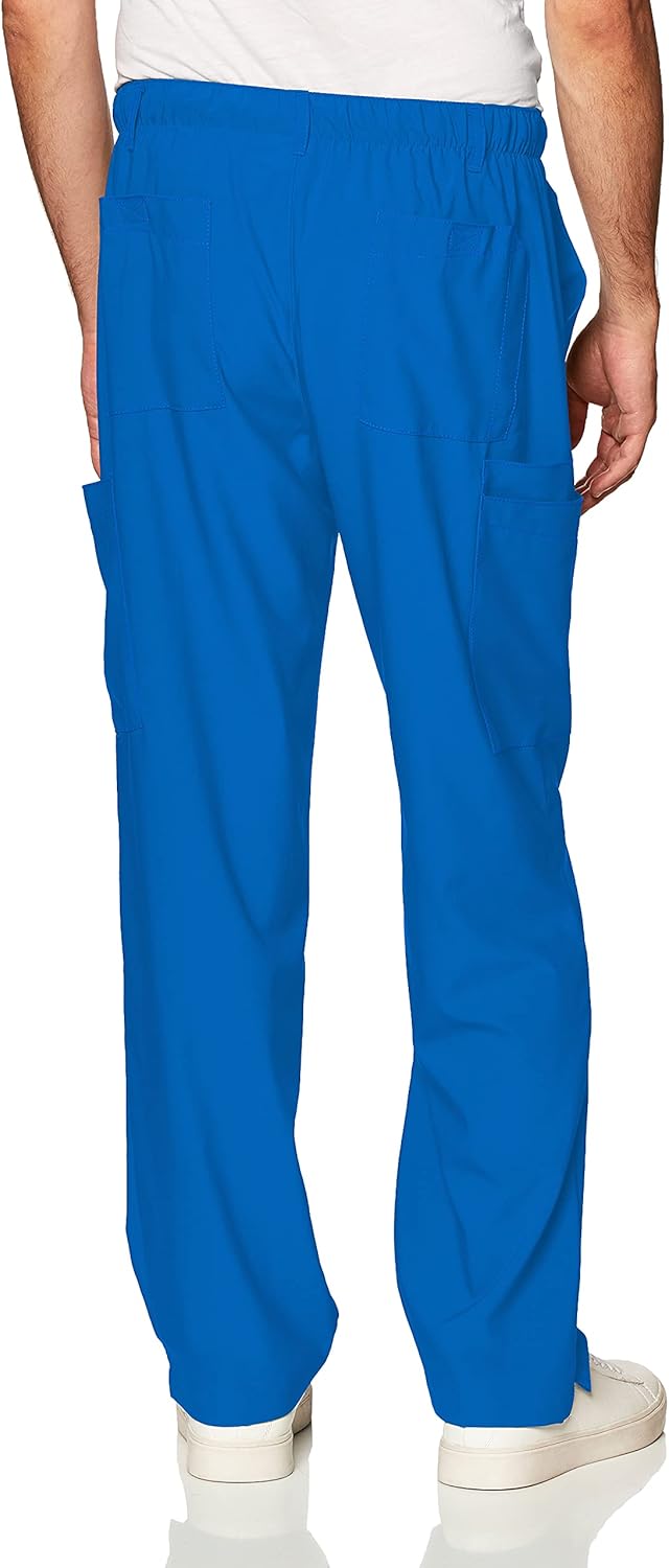 WonderWink Mens Men's Flat Front Cargo Pant - Image 3