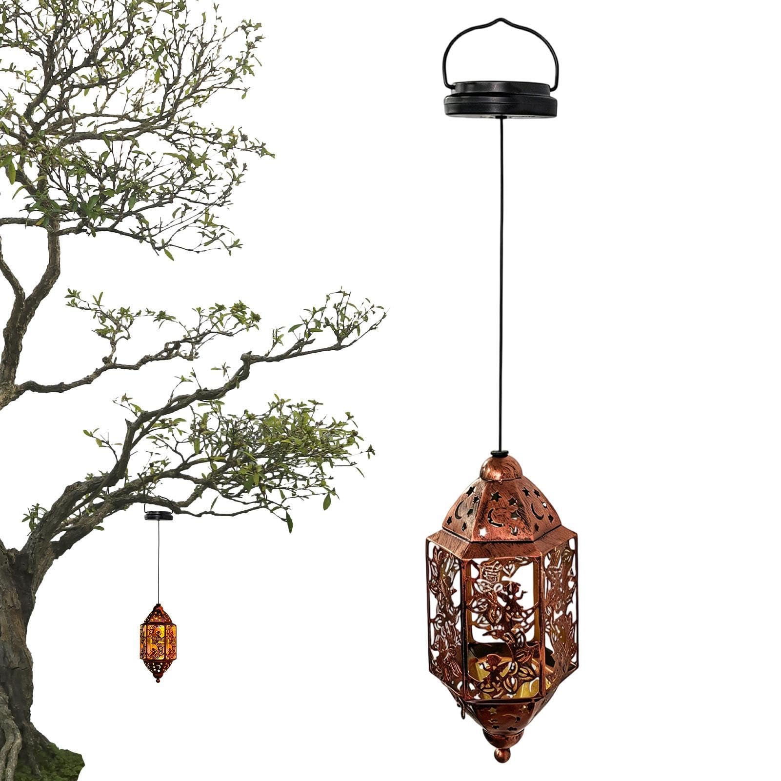 Lámpara decorativa portátil e impermeable para el césped y exteriores 8