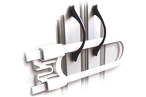 Sliding Cabinet Locks (4-Pack) 8", Multi-Purpose Child Safety Lock by Skyla Homes...