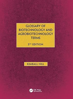 Glossary Of Biotechnology And Agrobiotechnology Terms 5Ed (Hb 2017)