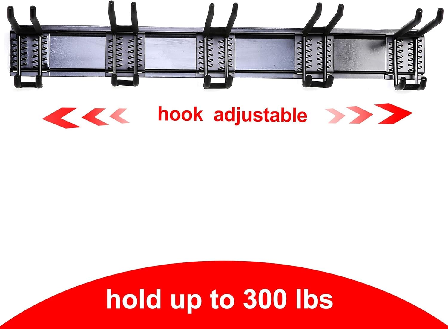 Ultrawall Wall Mount 5 Pairs of Snowboard Rack Wall Mount and 48x36 inch Pegboard with Hooks
