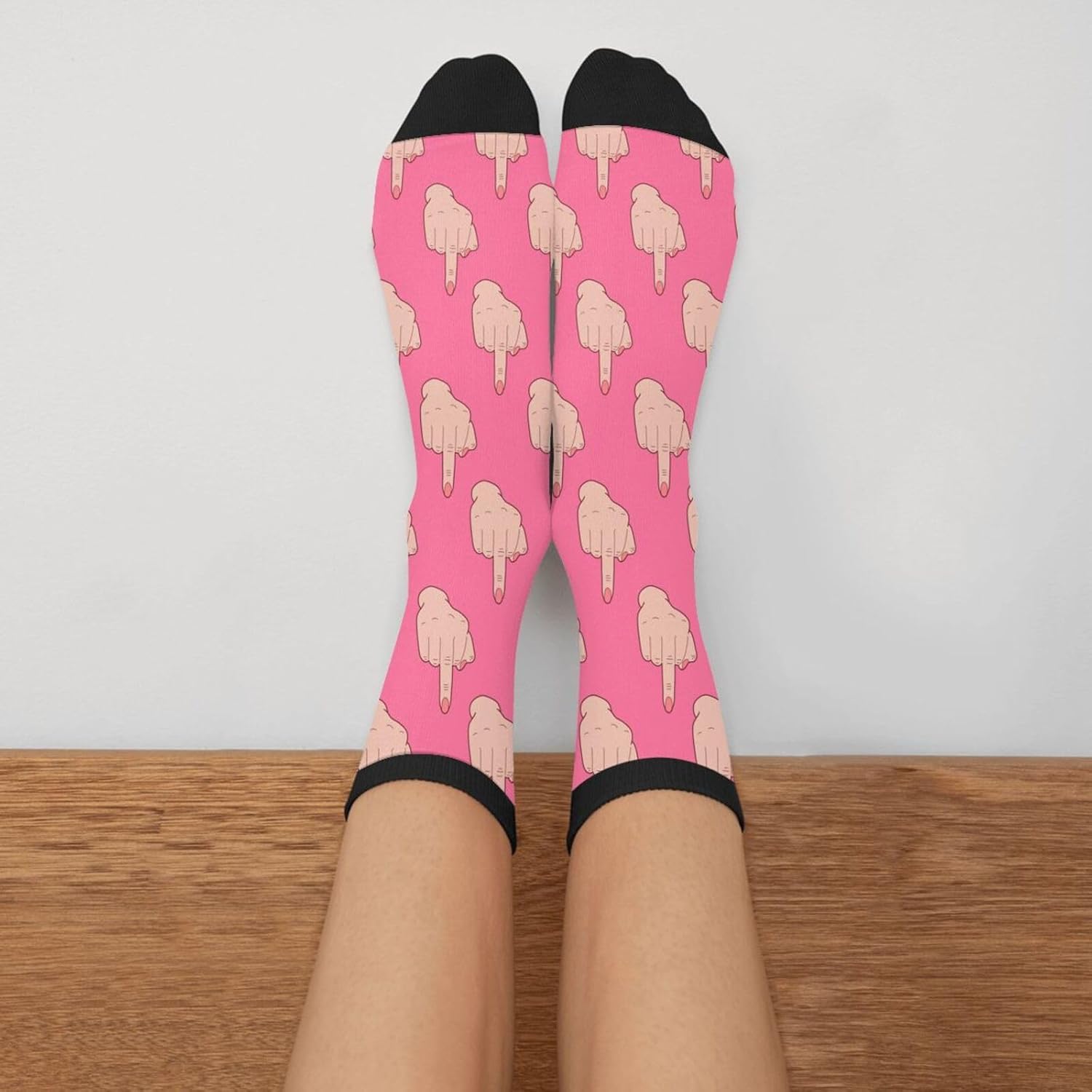 Uterus Unisex Funny Novelty Funky Crazy Cool Crew Dress Socks - Image 3