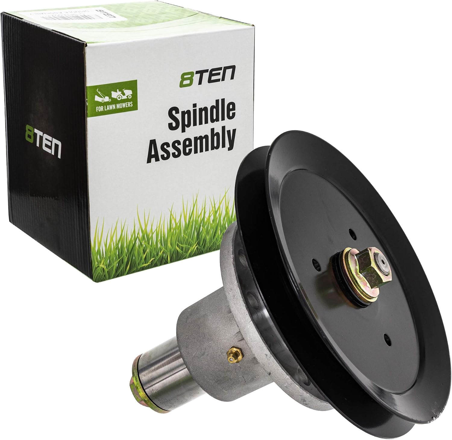8TEN Mower Spindle with Pulley for Exmark 72 inch Deck Lazer Z XP Zero Turn 644092 1-644092